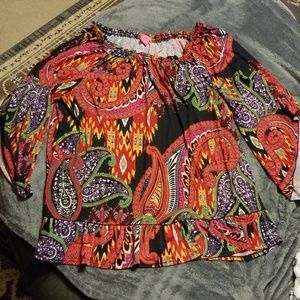 Sunny Leigh Woman's Colorful Blouse
